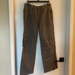 Ted Baker gray cargo pants